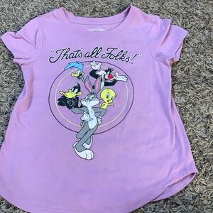 Looney Tunes “That’s All Folks” girls size Small